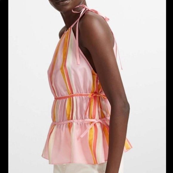 BNWOT Club Monaco Silk Priyah top - Picture 3 of 11